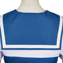 One Piece Fan Letter Nami Fans Women Blue Navy Suit Carnival Halloween Cosplay Costume