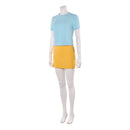 One Piece Season 2 Nami Blue Top Skirt Outfit Halloween Carnival Party Cosplay Costume