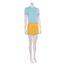 One Piece Season 2 Nami Blue Top Skirt Outfit Halloween Carnival Party Cosplay Costume