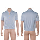 One Piece Season 2 Sanji Blue Shirt Outfit Halloween Carnival Party Cosplay Costume