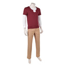 One Piece Season 2 Sanji Red Shirt Pants Outfit Halloween Carnival Party Cosplay Costume
