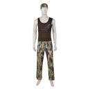 One Piece Season 2 Usopp Top Pants Fullset Outfit Halloween Carnival Party Cosplay Costume