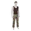 One Piece Season 2 Usopp Top Pants Fullset Outfit Halloween Carnival Party Cosplay Costume