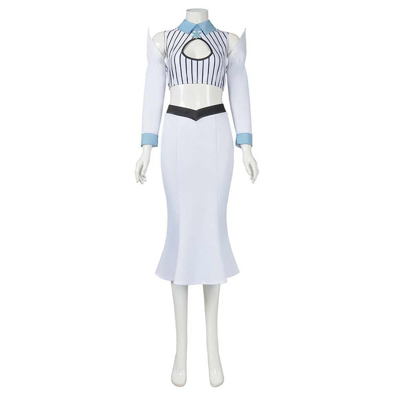 Orihime Inoue Women White Dress Set Party Carnival Halloween Cosplay Costume