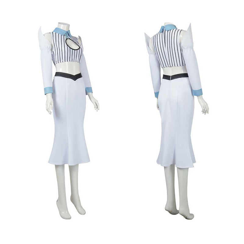 Orihime Inoue Women White Dress Set Party Carnival Halloween Cosplay Costume