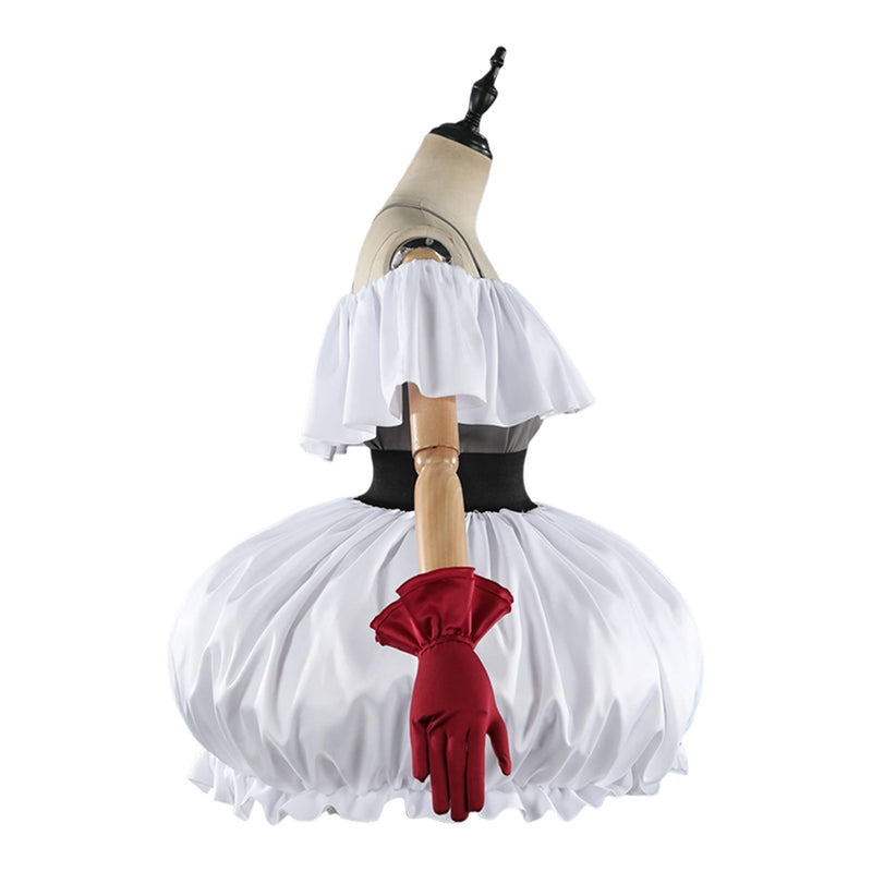 Oshi no Ko Season 3 Arima Kana White Stage Dress Halloween Carnival Party  Cosplay Costume