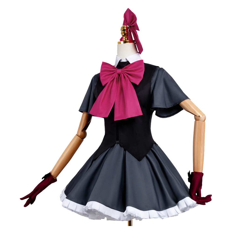 Oshi no Ko Ruby Hoshino Black Stage Dress Outfit Women Halloween Carnival  Party Cosplay Costume