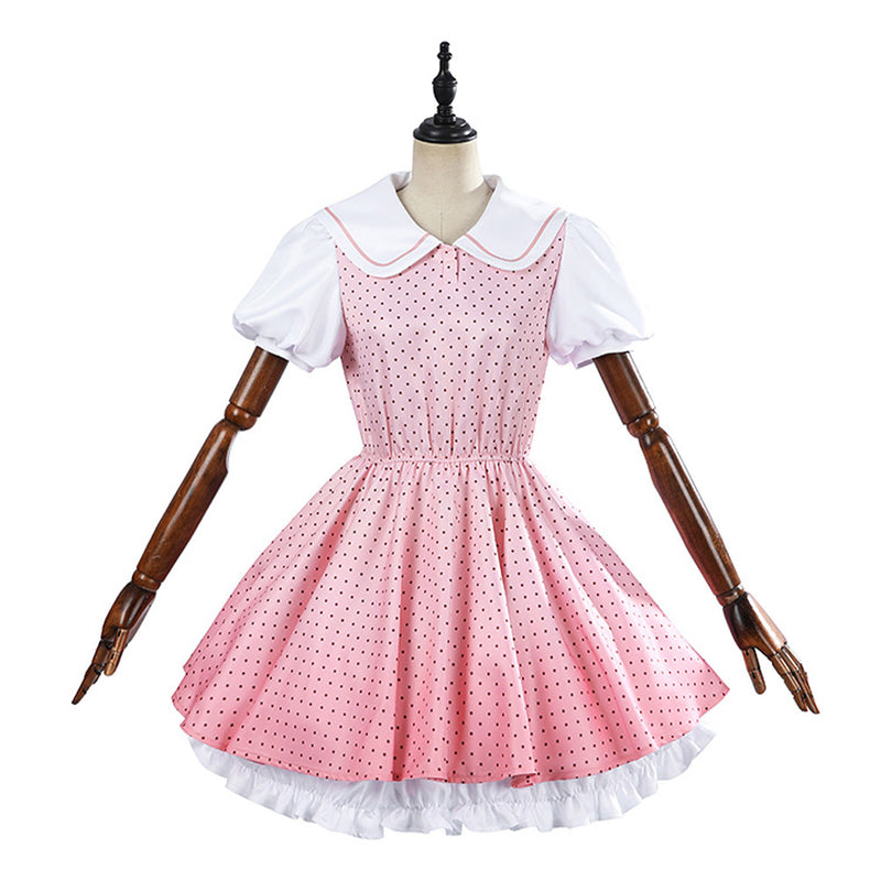 Oshi no Ko Season 2 Anime Hoshino Rubii Women Pink Dress Party Carnival Halloween Cosplay Costume