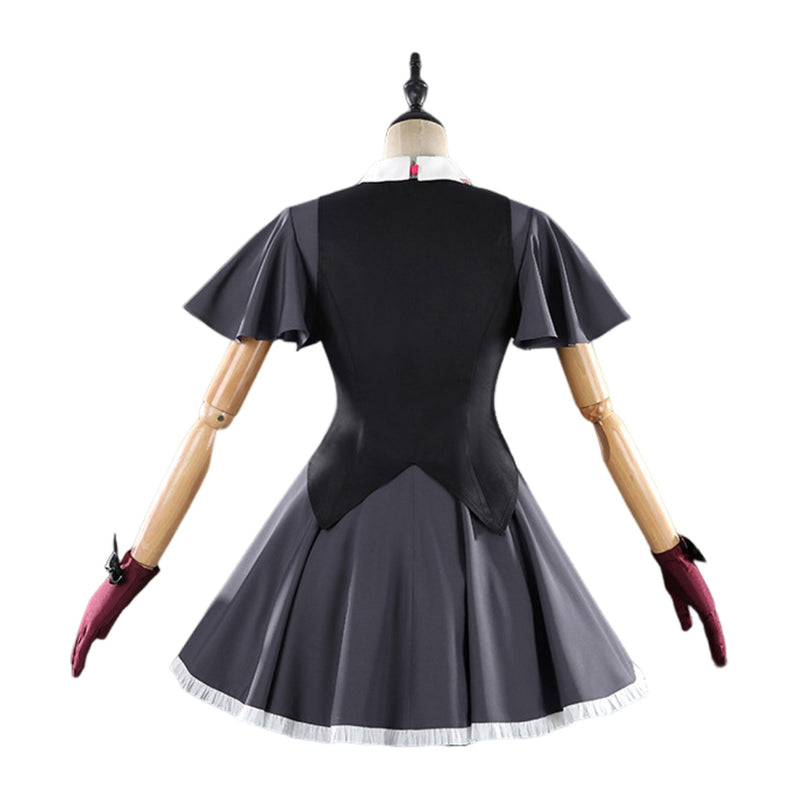 Oshi no Ko Season 3 Ruby Hoshino Black Dress Set Outfit Women Halloween Carnival Party Cosplay Costume Oshi no Ko Season 3 Ruby Hoshino Black Dress Set Outfit Women Halloween Carnival Party Cosplay Costume