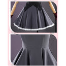 Oshi no Ko Season 3 Ruby Hoshino Black Dress Set Outfit Women Halloween Carnival Party Cosplay Costume