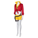 Overwatch Game Ashe Women Red Cowboy Bebop Outfit Party Carnival Halloween Cosplay Costume