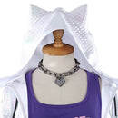 OW Ashe Women Purple Full Set Outfit Carnival Halloween Cosplay Costume