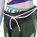 OW Ashe Women Purple Full Set Outfit Carnival Halloween Cosplay Costume