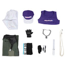 OW Ashe Women Purple Full Set Outfit Carnival Halloween Cosplay Costume