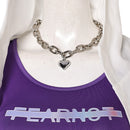 OW Ashe Women Purple Outfit With Hat Carnival Halloween Cosplay Costume