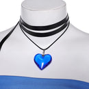 OW D. Va Women Blue Outfit Carnival Halloween Cosplay Costume