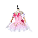 OW Juno Women Pink Dress Outfit Carnival Halloween Cosplay Costume
