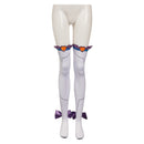 OW Kiriko Magic Girls Women Purple Outfit Carnival Halloween Cosplay Costume
