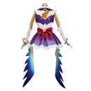 OW Kiriko Magic Girls Women Purple Outfit Carnival Halloween Cosplay Costume