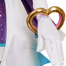 OW Kiriko Magic Girls Women Purple Outfit Carnival Halloween Cosplay Costume