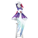 OW Kiriko Women Magic Girls Purple Dress Outfit Carnival Halloween Cosplay Costume