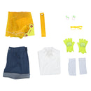 OW Mei Women Yellow Raincoat Outfit Carnival Halloween Cosplay Costume