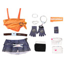 OW Mercy Women Orange Outfit Carnival Halloween Cosplay Costume
