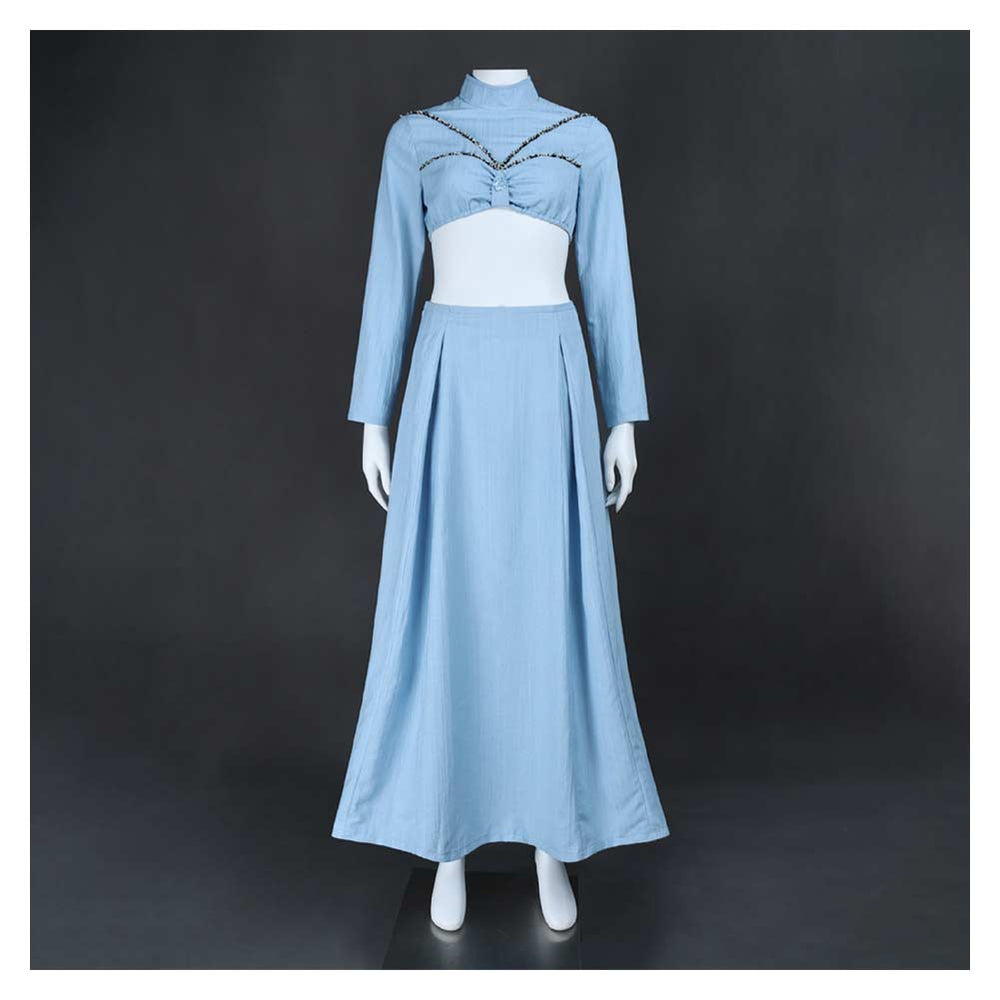 padme amidala blue dress Padm Costume Review: The Nightgown Fiasco Pls sent us your body measurement for customize before place order Episode II-Attack of the Clones