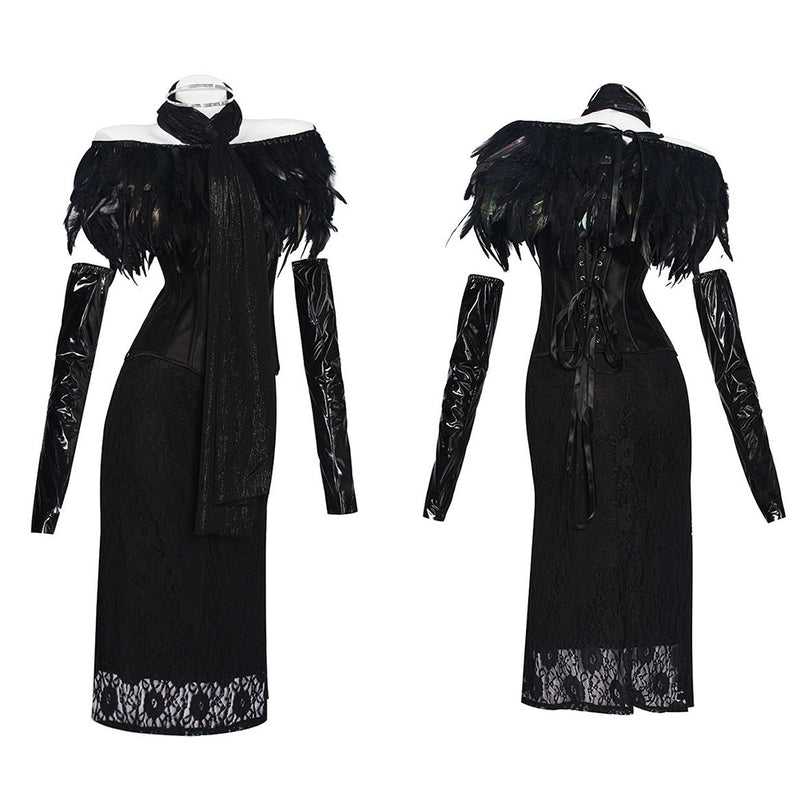 Padme Amidala Fireside Black Corset Gown Women Halloween Carnival Party Cosplay Costume Padme Amidala Fireside Black Corset Gown Women Halloween Carnival Party Cosplay Costume