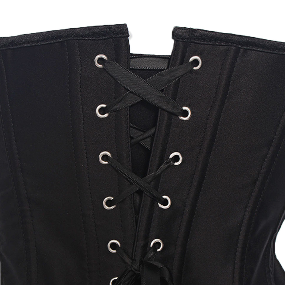 padme black corset dress Padm's corset gown- costume analysis