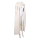 Padme Amidala White Cap Cloak Women Halloween Carnival Party Cosplay Costume