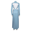 Padme Amidala Women Blue Dress Carnival Halloween Cosplay Costume