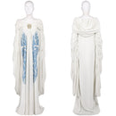 Padme Amidala Women White And Blue Cloak Carnival Halloween Cosplay Costume