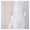 Padme Amidala Women White Outfit With Cloak Party Carnival Halloween Cosplay Costume