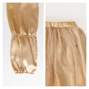 Padme Naberrie Amidala Women Yellow Dress Carnival Halloween Cosplay Costume