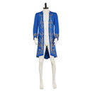 Prince Adam Medieval Blue Coat Carnival Halloween Cosplay Costume