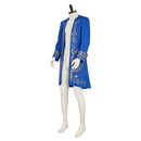 Prince Adam Medieval Blue Coat Carnival Halloween Cosplay Costume
