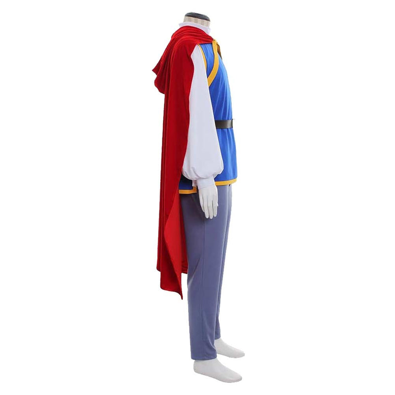 Prince Florian Blue Outfit Party Carnival Halloween Cosplay Costume