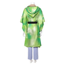 Princess Leia Camo Endor Poncho Women Green Outfit Carnival Halloween Cosplay Costume