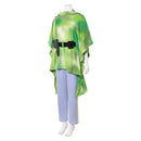 Princess Leia Camo Endor Poncho Women Green Outfit Carnival Halloween Cosplay Costume