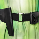 Princess Leia Camo Endor Poncho Women Green Outfit Carnival Halloween Cosplay Costume