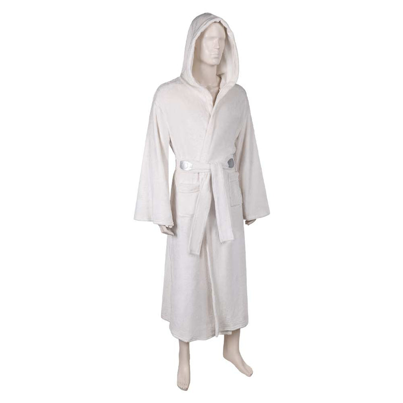 Princess Leia Unisex White Bathrobe Party Carnival Halloween Cosplay Costume