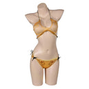 Princess Leia Women Bikini Set Sexy Swimsuit Party Carnival Halloween Cosplay Costume Original Design