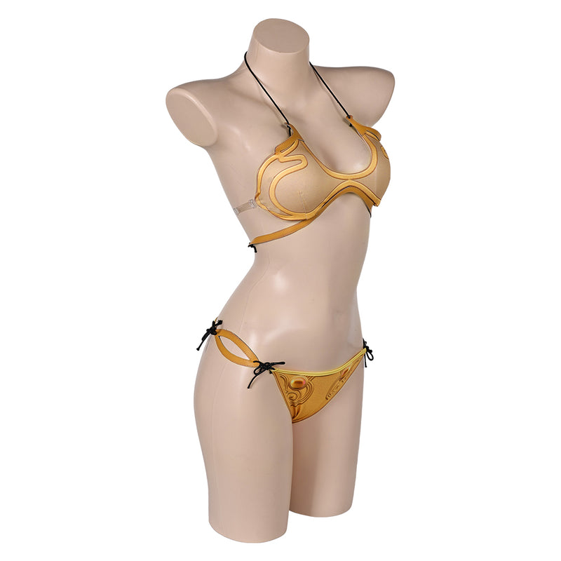 Princess Leia Women Bikini Set Sexy Swimsuit Party Carnival Halloween Cosplay Costume Original Design Princess Leia Women Bikini Set Sexy Swimsuit Party Carnival Halloween Cosplay Costume Original Design