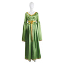 Princess Leia Women Green Wedding Dress Carnival Halloween Cosplay Costume