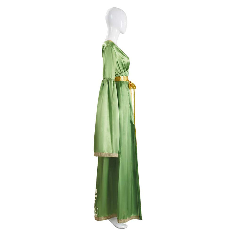 princess leia wedding dress Princess Leia Women Green Wedding Dress Carnival Halloween Cosplay Costume