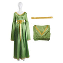 Princess Leia Women Green Wedding Dress Carnival Halloween Cosplay Costume