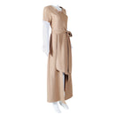 Princess Leia Women Khaki Dress Party Carnival Halloween Cosplay Costume