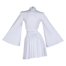 Princess Leia Women White Dress Party Carnival Halloween Cosplay Costume Original Design