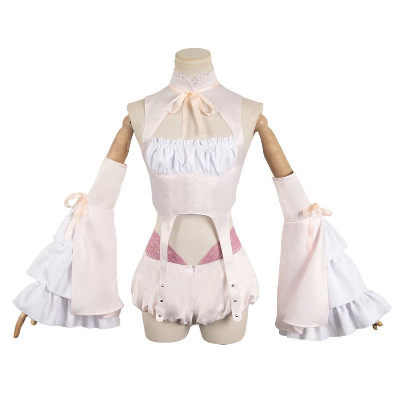 Puella Magi Madoka Magica Anime Byakuya Women Pink Outfit Party Carnival Halloween Cosplay Costume